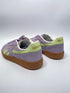 Reebok sneaker purple lime gum